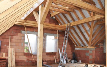 Camel Green attic trusses