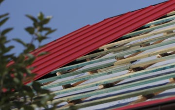 Camel Green corrugated roofing costs